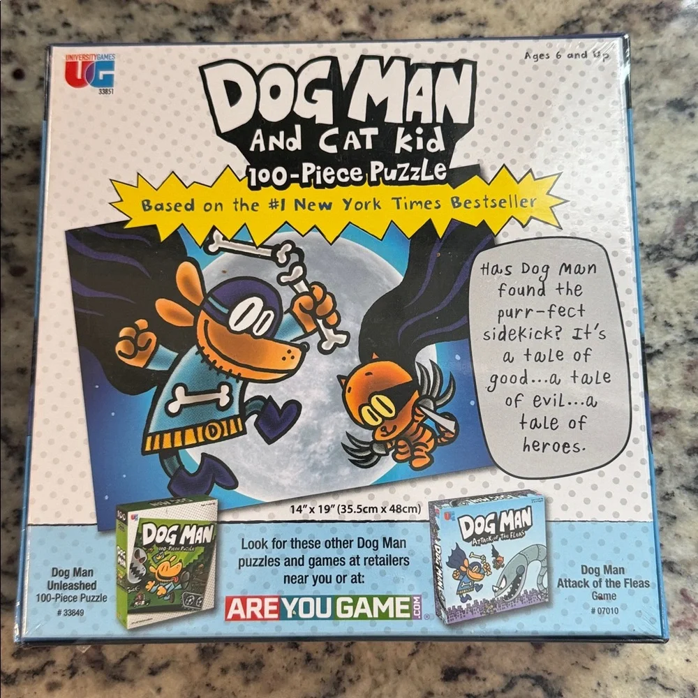 Dog Man games and puzzle new